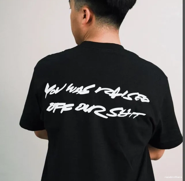 White S XL Logo and L 24SS Tee Box Futura M Black 0701